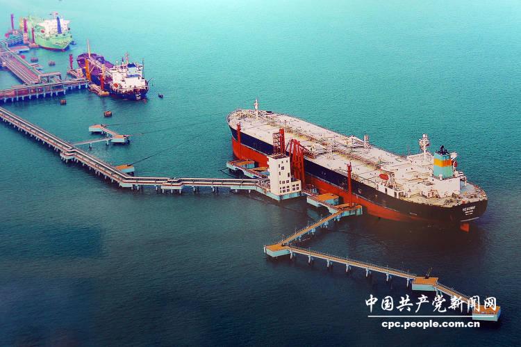 广东湛江原油码头