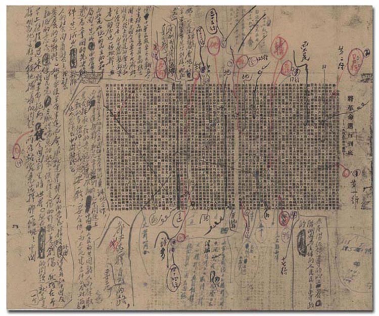 1948年12月毛澤東為新華社撰寫的《將革命進行到底》的修改稿（1）