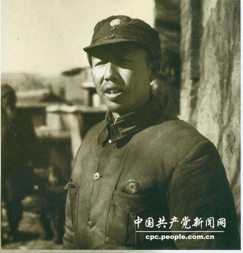 1940年，王平在河北省完縣峰泉村