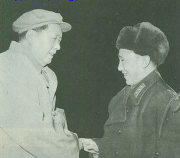 1964年，毛澤東主席接見李聚奎