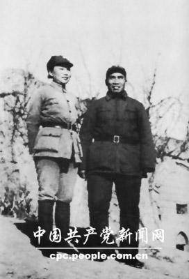 1939年，朱德和康克清在山西晉東南