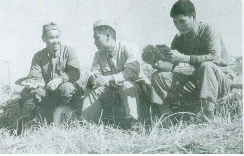 1958年，陳再道在黃繼光連當兵