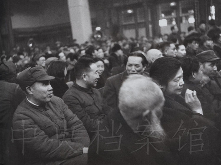 组图:1949年档案第八集 怀仁堂集会欢迎民主人