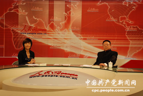 访谈照片:谷牧次子刘会远做客缅怀父亲 (4)--中